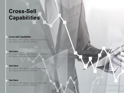 Cross sell capabilities ppt powerpoint presentation styles professional cpb