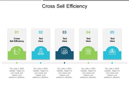 Cross sell efficiency ppt powerpoint presentation icon inspiration cpb