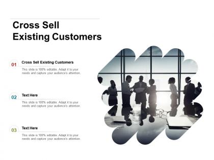 Cross sell existing customers ppt powerpoint presentation ideas information cpb