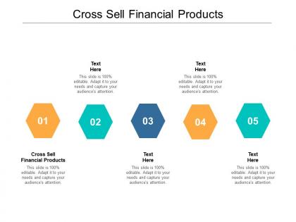 Cross sell financial products ppt powerpoint presentation file icon cpb