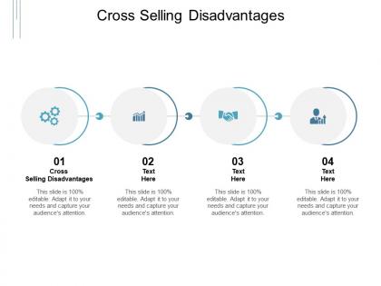 Cross selling disadvantages ppt powerpoint presentation model graphics cpb