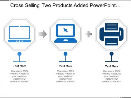 Cross selling two products added powerpoint presentation