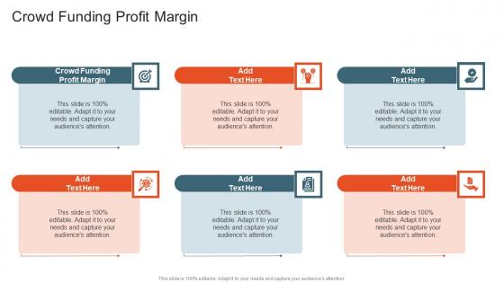 Crowd Funding Profit Margin In Powerpoint And Google Slides Cpb