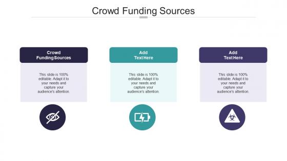 Crowd Funding Sources In Powerpoint And Google Slides Cpb