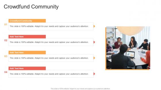Crowdfund Community In Powerpoint And Google Slides Cpb