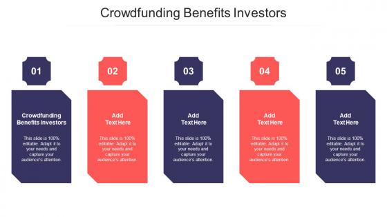 Crowdfunding Benefits Investors Ppt Powerpoint Presentation Styles Designs Cpb