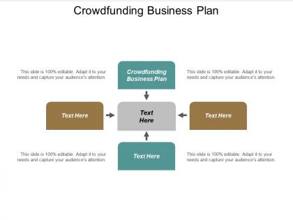 Crowdfunding business plan ppt powerpoint presentation portfolio show cpb
