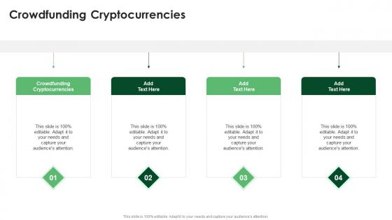 Crowdfunding Cryptocurrencies In Powerpoint And Google Slides Cpb