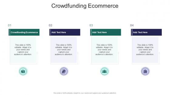 Crowdfunding Ecommerce In Powerpoint And Google Slides Cpb