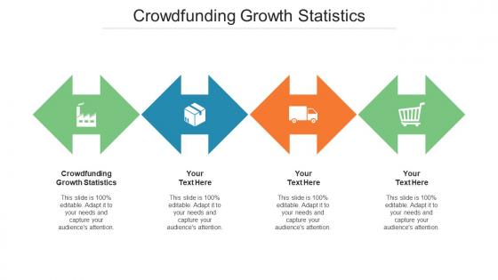 Crowdfunding Growth Statistics Ppt Powerpoint Presentation Slides Themes Cpb