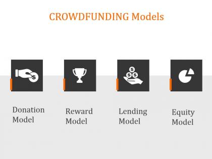 Crowdfunding models powerpoint images