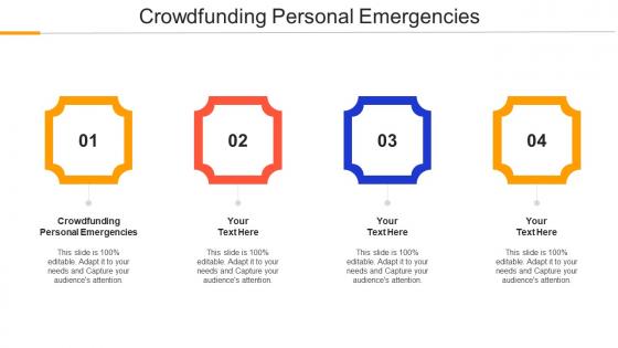 Crowdfunding Personal Emergencies Ppt Powerpoint Presentation Gallery Outline Cpb