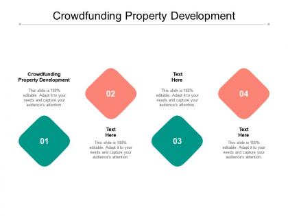 Crowdfunding property development ppt powerpoint presentation professional display cpb