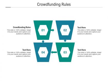 Crowdfunding rule ppt powerpoint presentation visual aids infographic template cpb