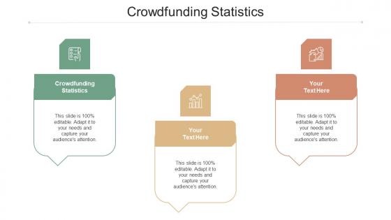 Crowdfunding Statistics Ppt Powerpoint Presentation Infographics Design Templates Cpb