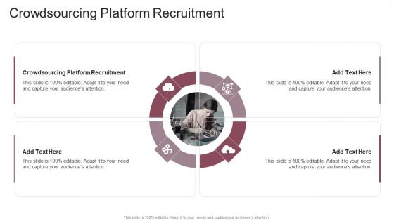 Crowdsourcing Platform Recruitment In Powerpoint And Google Slides Cpb