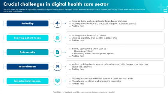 Crucial Challenges In Digital Health Care Sector