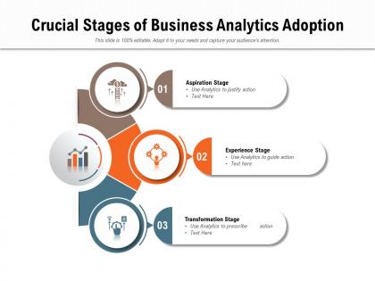 Crucial stages of business analytics adoption