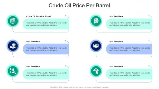 Crude Oil Price Per Barrel In Powerpoint And Google Slides Cpp
