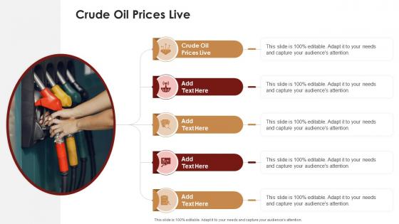 Crude Oil Prices Live In Powerpoint And Google Slides Cpp