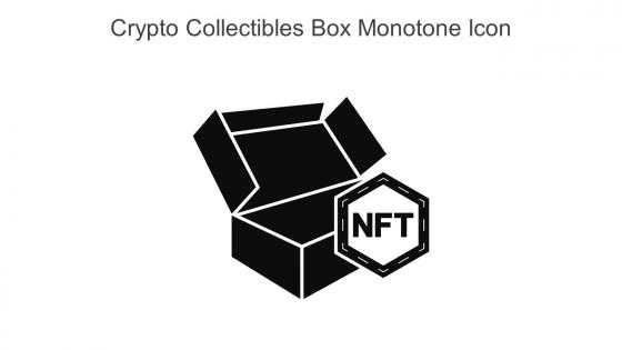 Crypto Collectibles Box Monotone Icon In Powerpoint Pptx Png And Editable Eps Format