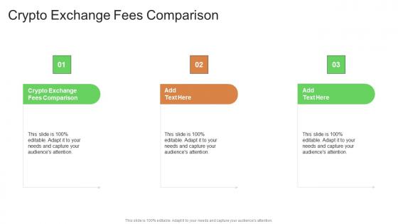 Crypto Exchange Fees Comparison In Powerpoint And Google Slides Cpb