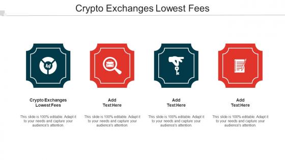 Crypto Exchanges Lowest Fees Ppt Powerpoint Presentation Show Vector Cpb