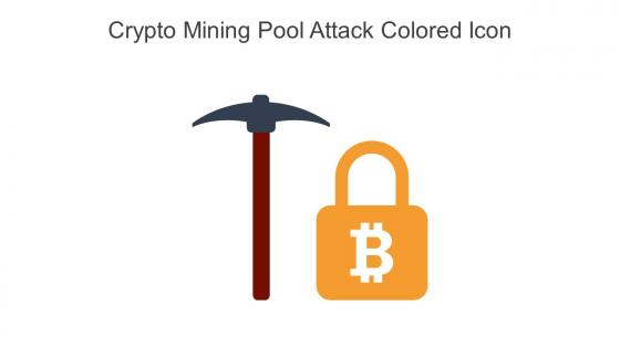 Crypto Mining Pool Attack Colored Icon In Powerpoint Pptx Png And Editable Eps Format