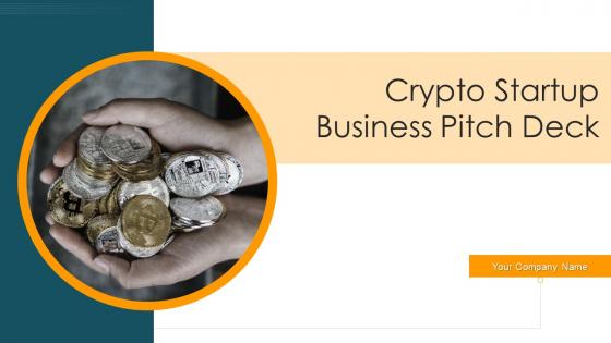 Crypto startup pitch deck ppt template