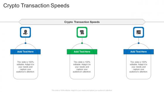 Crypto Transaction Speeds In Powerpoint And Google Slides Cpb