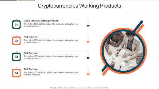 Cryptocurrencies Working Products In Powerpoint And Google Slides Cpb