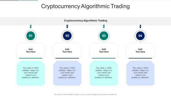 Cryptocurrency Algorithmic Trading In Powerpoint And Google Slides Cpb