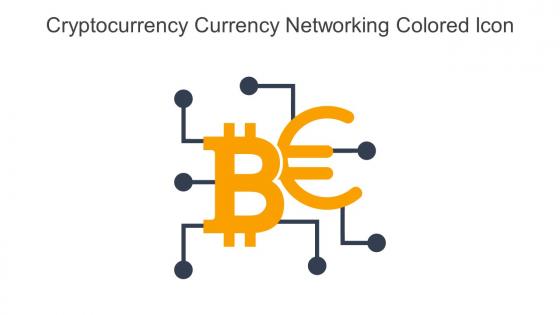 Cryptocurrency Currency Networking Colored Icon In Powerpoint Pptx Png And Editable Eps Format