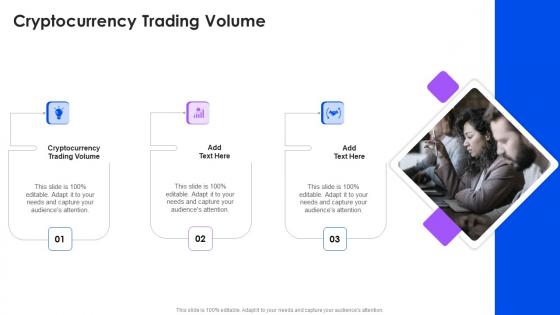 Cryptocurrency Trading Volume In Powerpoint And Google Slides Cpb