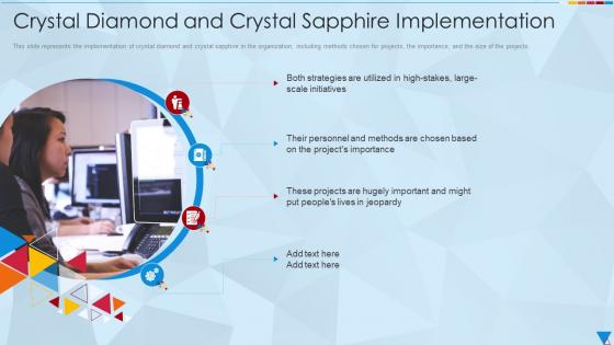 Crystal Diamond And Crystal Sapphire Implementation Ppt Formats