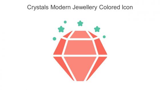 Crystals Modern Jewellery Colored Icon In Powerpoint Pptx Png And Editable Eps Format