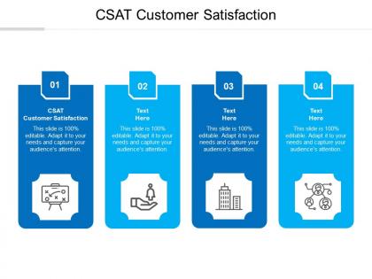 Csat customer satisfaction ppt powerpoint presentation layouts slideshow cpb