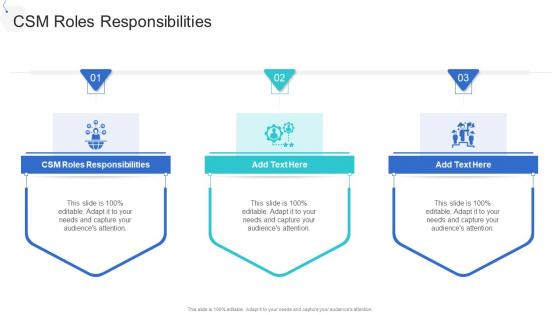 Csm Roles Responsibilities In Powerpoint And Google Slides Cpb