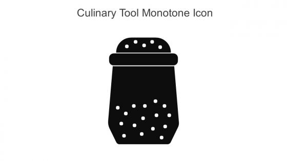 Culinary Tool Monotone Icon In Powerpoint Pptx Png And Editable Eps Format
