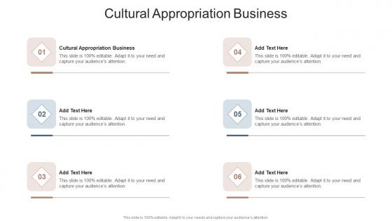 Cultural Appropriation Business In Powerpoint And Google Slides Cpb