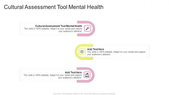 Cultural Assessment Tool Mental Health In Powerpoint And Google Slides Cpb