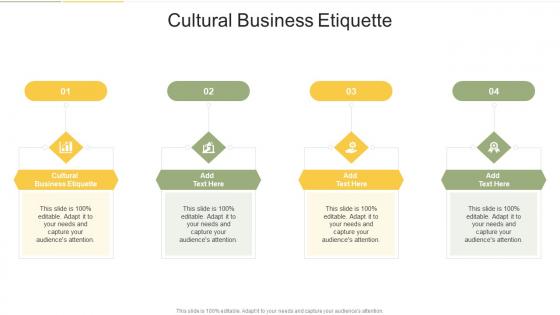 Cultural Business Etiquette In Powerpoint And Google Slides Cpb