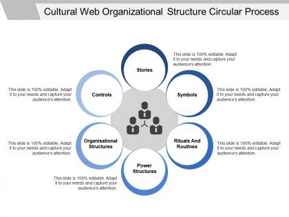 Cultural web organizational structure circular process
