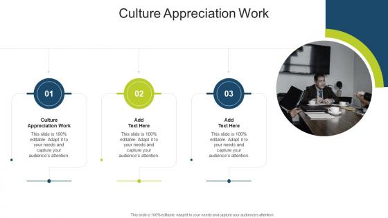 Culture Appreciation Work In Powerpoint And Google Slides Cpb