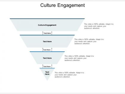 Culture engagement ppt powerpoint presentation inspiration format ideas cpb