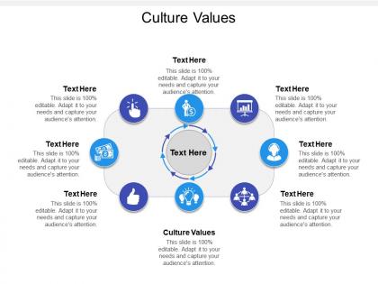 Culture values ppt powerpoint presentation summary slide download cpb