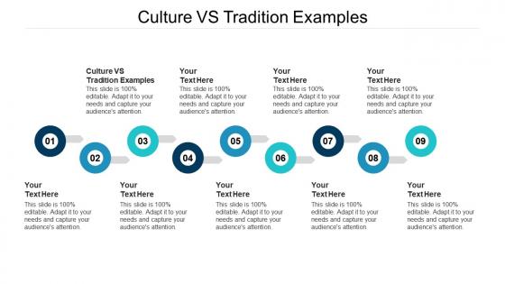 Culture vs tradition examples ppt powerpoint presentation pictures cpb