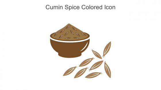 Cumin Spice Colored Icon In Powerpoint Pptx Png And Editable Eps Format