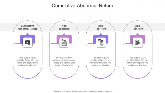 Cumulative Abnormal Return In Powerpoint And Google Slides Cpb