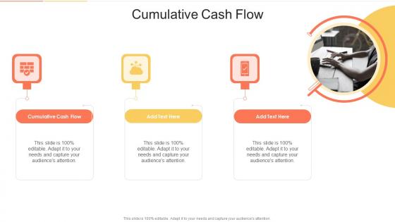 Cumulative Cash Flow In Powerpoint And Google Slides Cpb